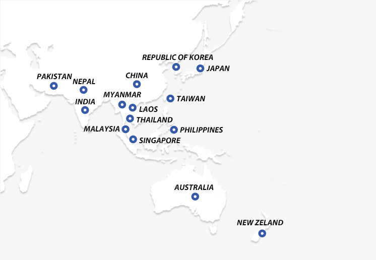 Current Member Countries of the ARCH